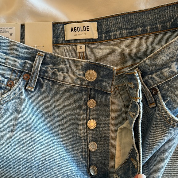 AGOLDE Parker Shorts NWT - Picture 5 of 5